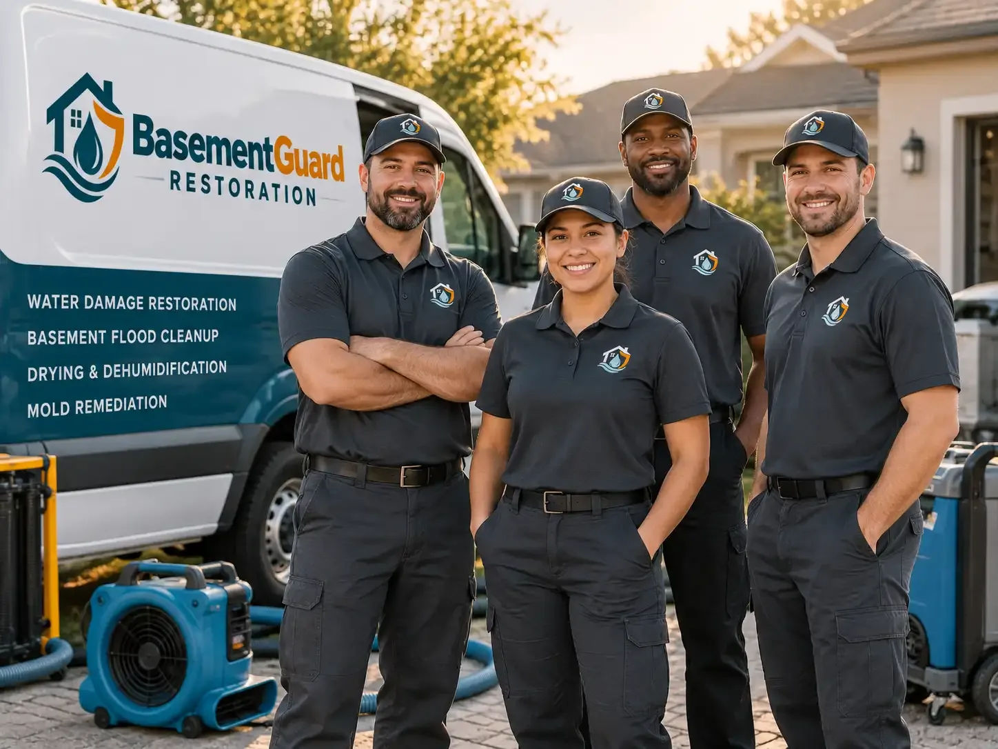Basement Water Damage Restoration company in Newdale, ID